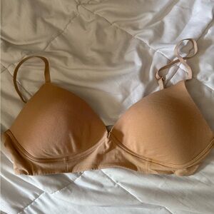 Aerie Light Brown Seamless Bra